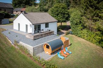 Luxe vakantiehuis voor 6 personen in Burg-Reuland met sauna en tuin